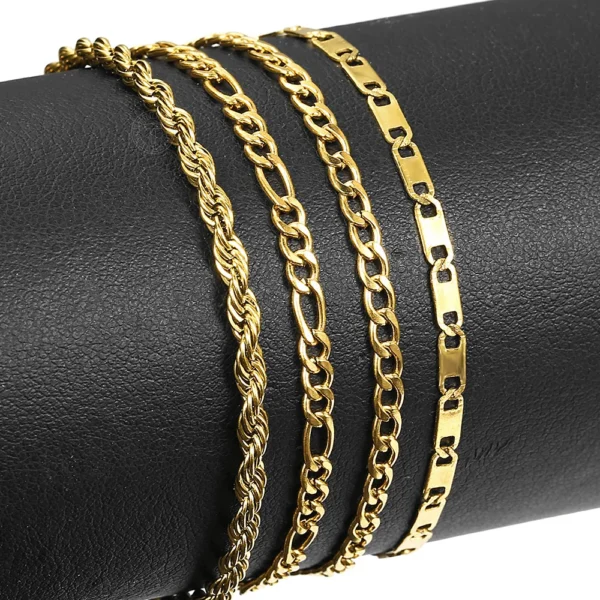 Gold Plated Anklets - Image 3