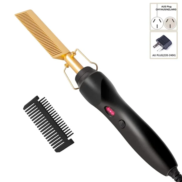2 in1 Hot Comb Hair Straightener - Image 6
