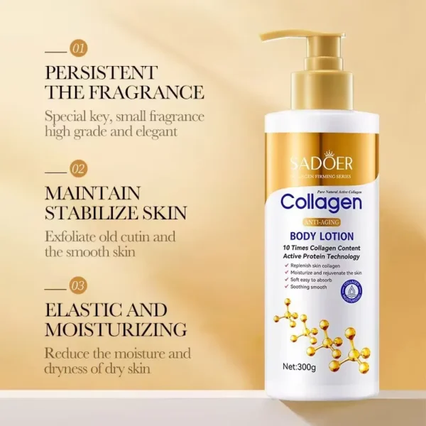 Collagen Milk Bleaching Face Body Cream - Image 3