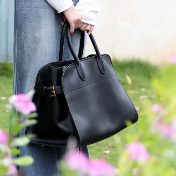 Genuine Leather Margaux Handbag - Image 4