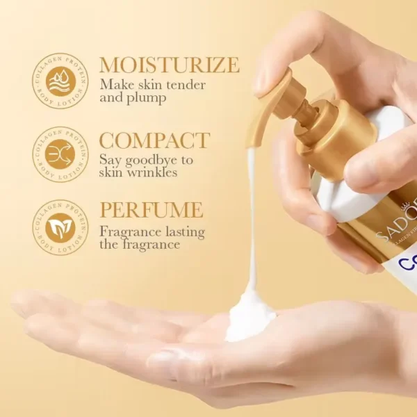 Collagen Milk Bleaching Face Body Cream - Image 2