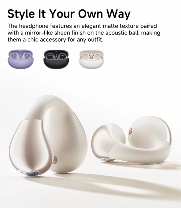 QCY Crossky C30 Ear Clip Earphones - Image 6