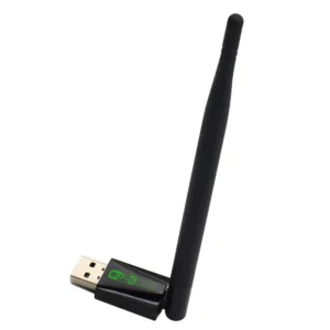 Adaptador USB Wireless WiFi 6 AX900 com Bluetooth 5.4, 900Mbps e Banda Dupla (2.4GHz / 5GHz).