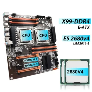 Placa-Mãe X99 Dual Processador